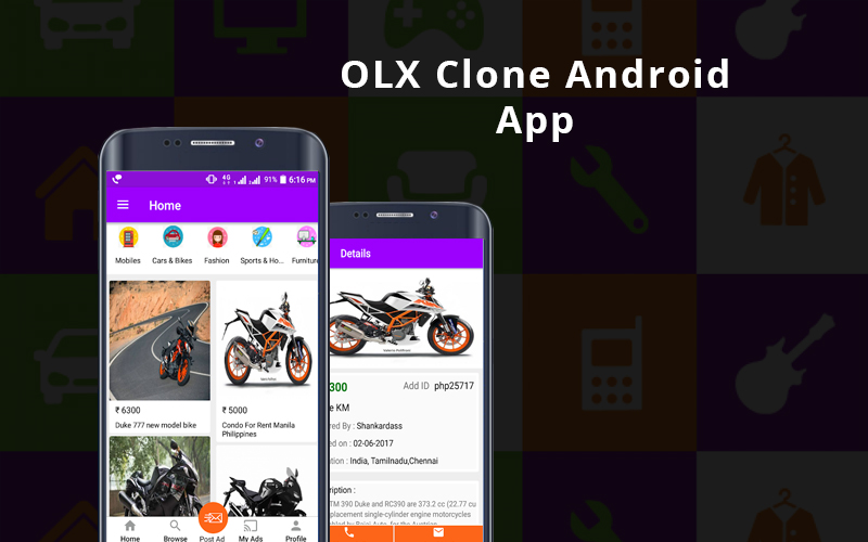 OLX Clone Android App – PHP Scripts Mall