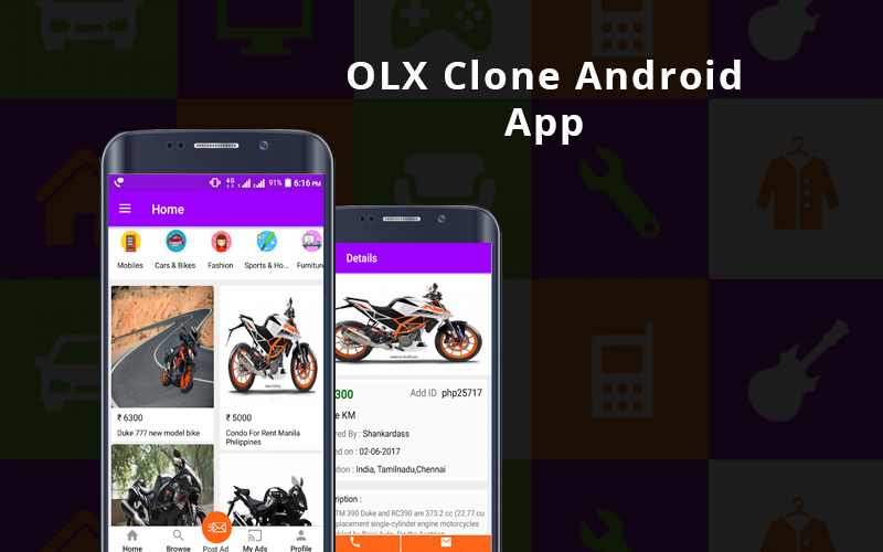 OLX Shopping, 02 Register & Login, Android Studio