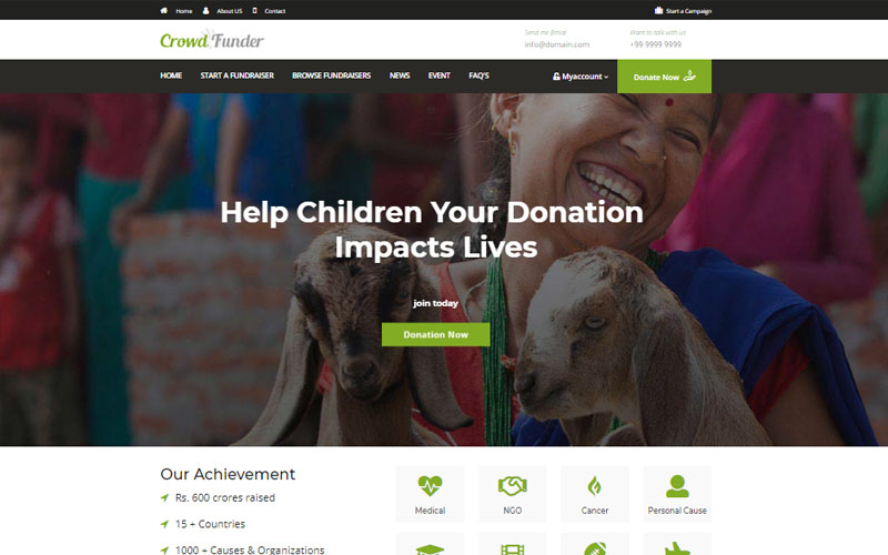 Charity Donation Script Php Scripts Mall